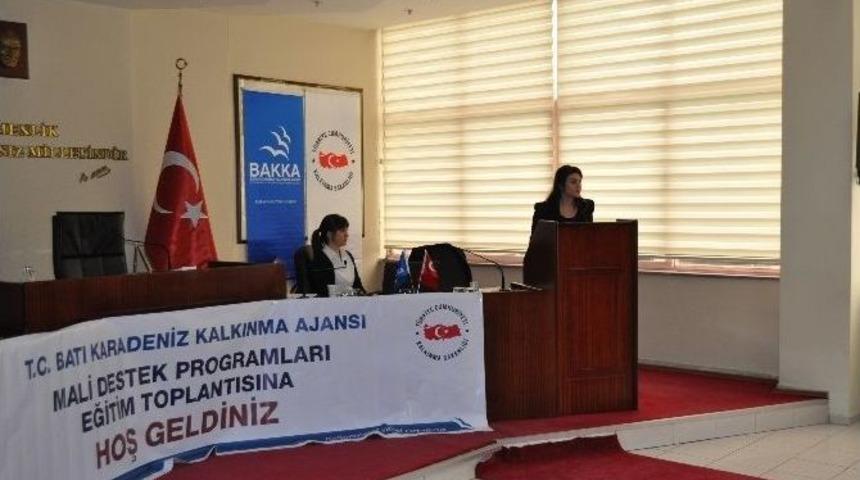 Bakka 2015 Yılı Mali Destek Programları Eğitim Toplantıları Başladı