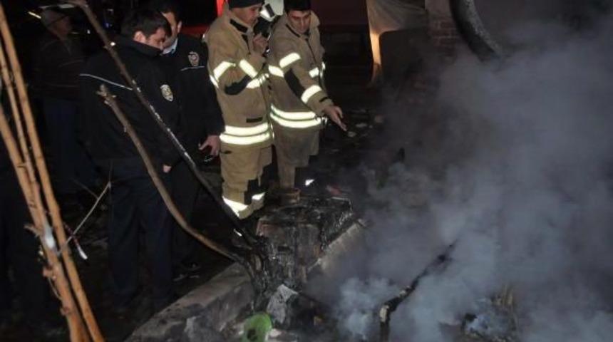 Barakada Çıkan Yangında 1 Kişi Öldü