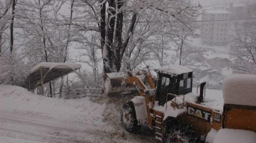 K&uuml;re&rsquo;de Eğitime Kar Engeli