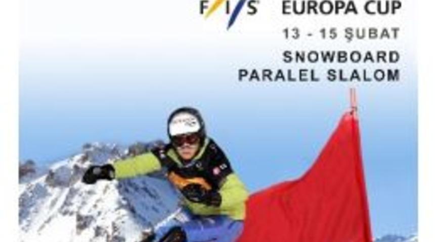 Avrupa Snowboard Şampiyonası Erciyes&rsquo;te