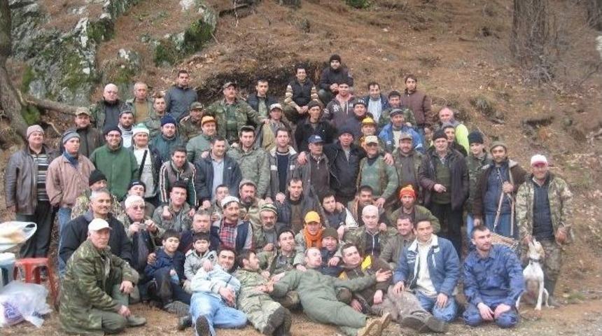 Edremitli Avcılardan Domuz Avı