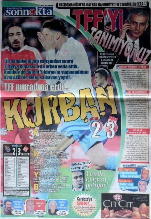 Trabzonspor Paramparça!