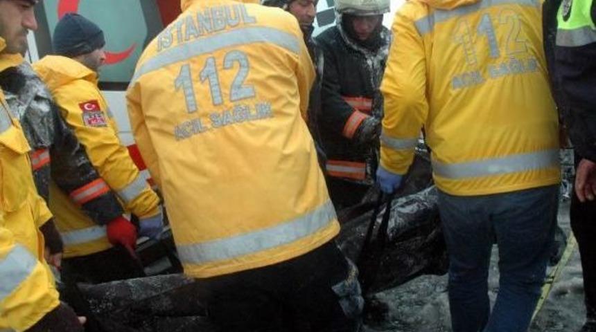 18 Ara&ccedil; Birbirine Girdi:1 &Ouml;l&uuml; 10 Yaralı