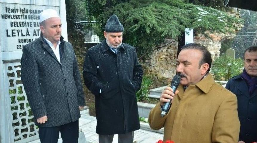 Leyla Atakan Mezarı Başında Anıldı
