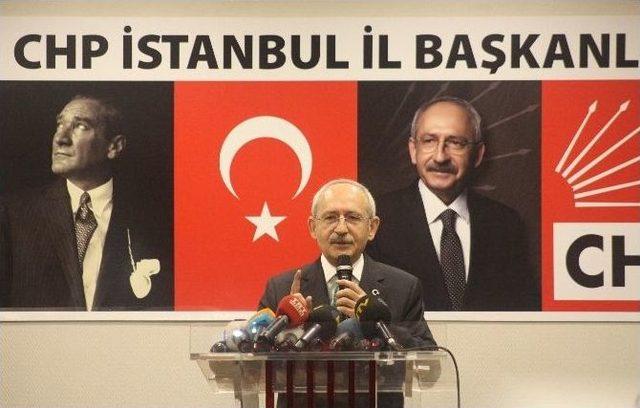 Kılıçdaroğlu: “sisteme Karşı Direnmek Hepimizin Temel Görevi”