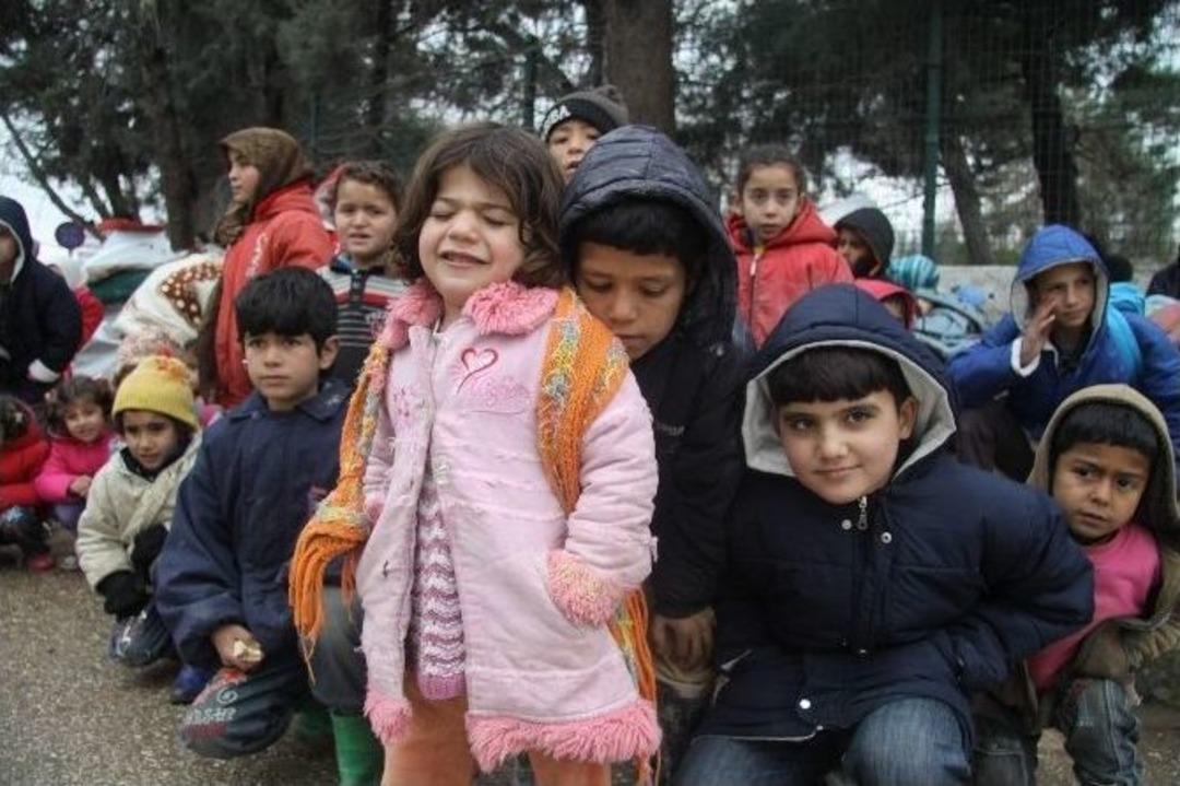 Savaştan Ka&ccedil;an Suriyeliler Gaziantep Otob&uuml;s Terminaline Sığındı