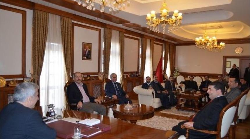 Müsiad Yeni Yönetimi’nden Vali Kamçı’ya Ziyaret