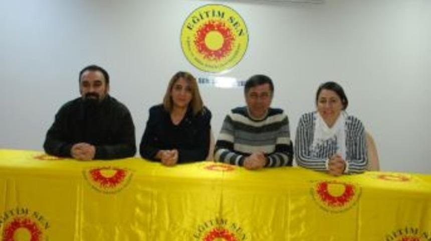 Eğitimciler Bir G&uuml;nl&uuml;k Greve Gidiyor