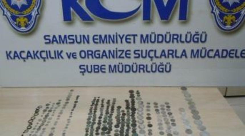 Tarihi Eserlerle Yakalandı, "tarlada Buldum" Dedi