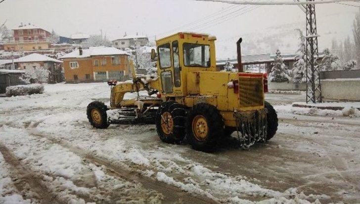 Kırıkkale’de Kar Yağışı