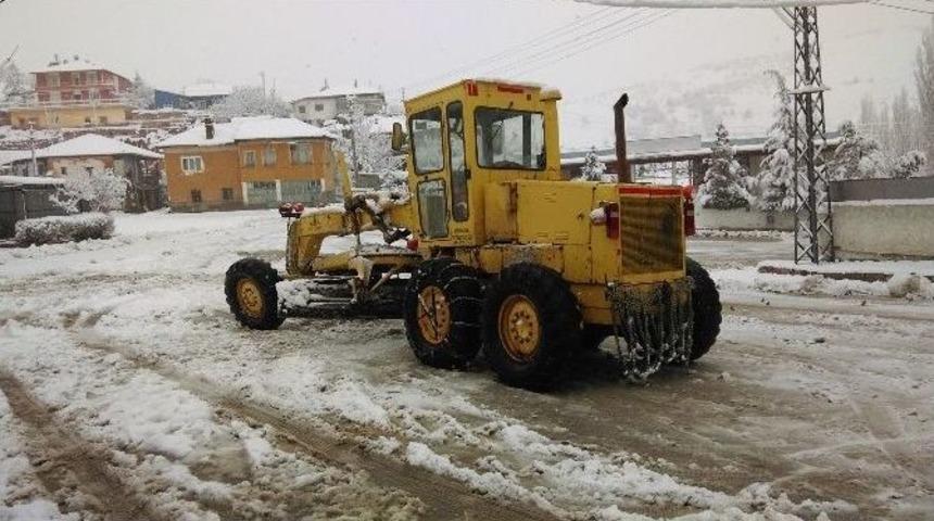 Kırıkkale&rsquo;de Kar Yağışı