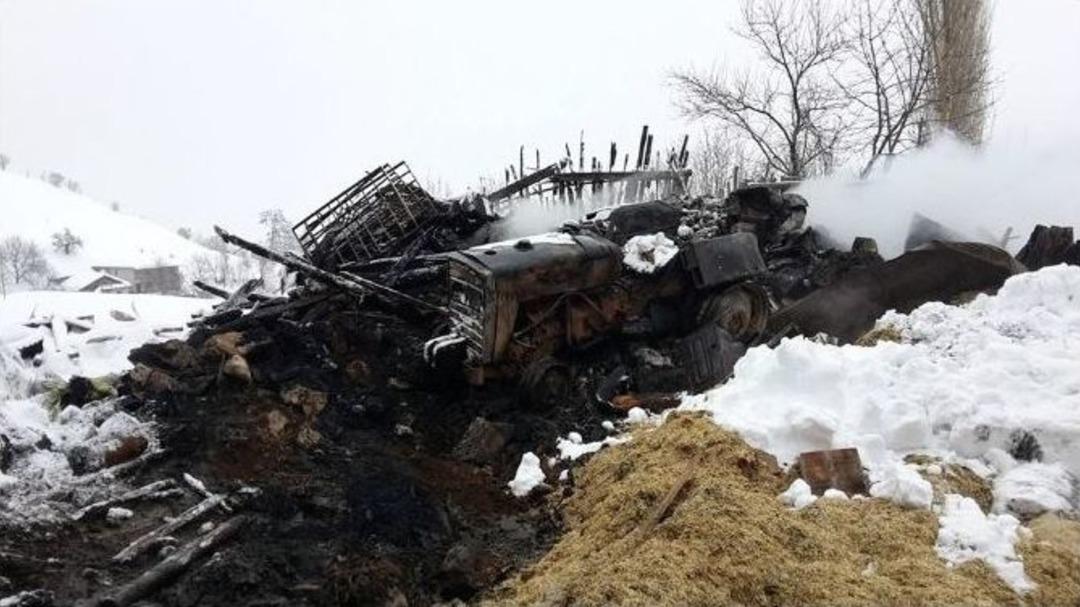 İskilip&rsquo;te Yangın