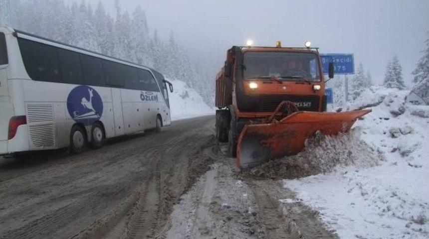 Çankırı’da Kar Yağışı