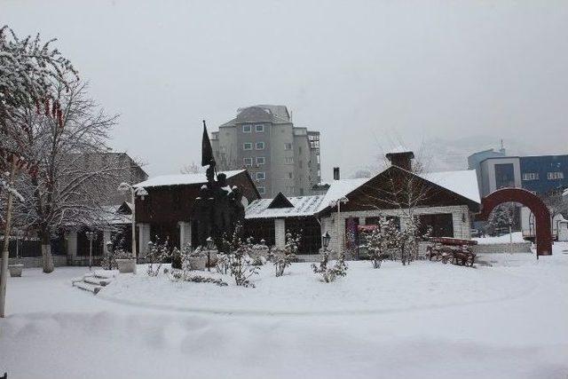 Çankırı’da Kar Yağışı