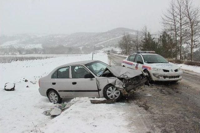 Aynı Yolda 3 Kaza, 3 Yaralı