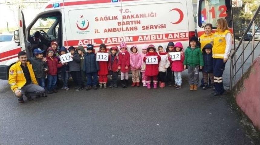 İl Sağlık M&uuml;d&uuml;r&uuml; Ko&ccedil;: "miniklere 112 Bilinci Aşılanıyor"