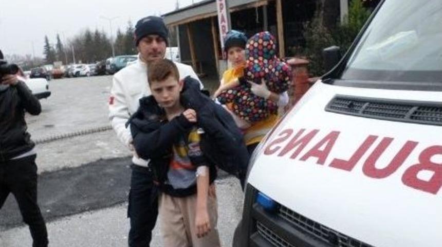 (d&uuml;zeltme) Doğalgazdan Zehirlenen Beşi &Ccedil;ocuk Yedi Kişi Hastanelik Oldu