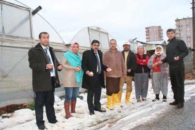 Mersin'i Lodos, Kar Ve Dolu Vurdu