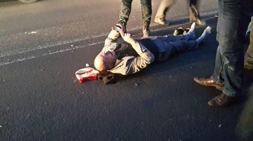 Yaralandığı Kazada 112’yi Arayıp Yardım İstedi