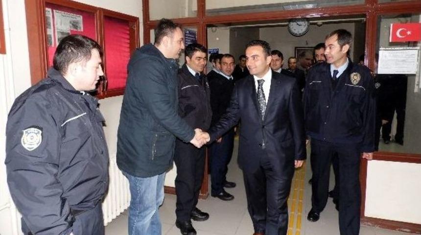 İstifa Eden Kaymakamdan Veda Ziyaretleri