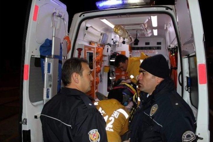 Kayseri’de Trafik Kazası: 2 Yaralı G2