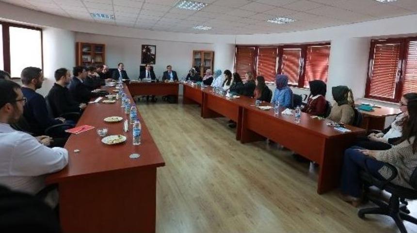 Rektör Coşkun, Mühendislik Fakültesi Akademisyenleri İle Bir Araya Geldi