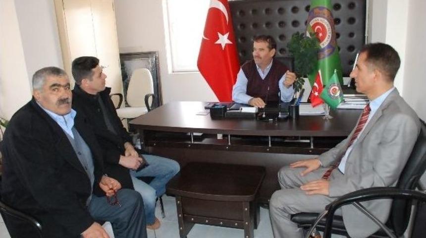 Didim İl&ccedil;e Tarım M&uuml;d&uuml;r&uuml; Yaşar&rsquo;dan Ziraat Odasına Hayırlı Olsun Ziyareti..