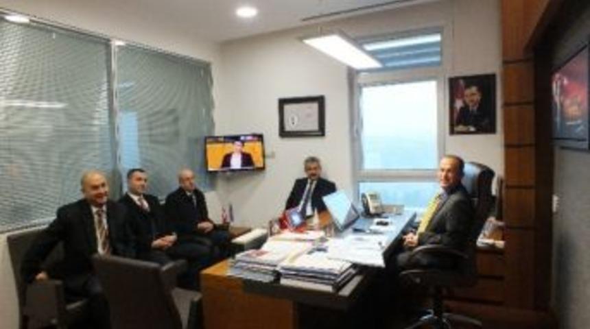 Mhp İl Başkanı Yılmaz&rsquo;dan Ak Parti Milletvekili Akg&uuml;n&rsquo;e Ziyaret