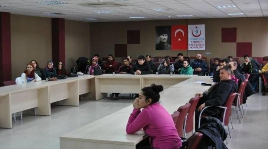 Karaman&rsquo;da Antren&ouml;r Ve Liderlere Madde Bağımlılığı Eğitimi