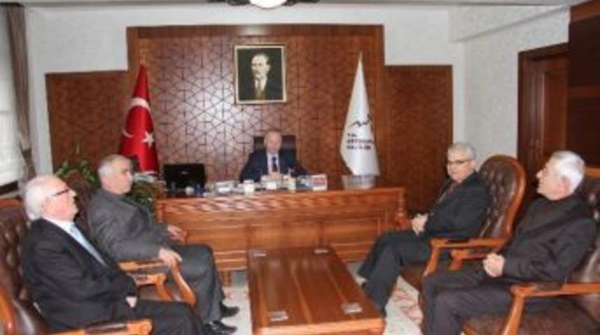 Chp&rsquo;nin Yeni İl Y&ouml;netiminden Vali Ceylan&rsquo;a Ziyaret