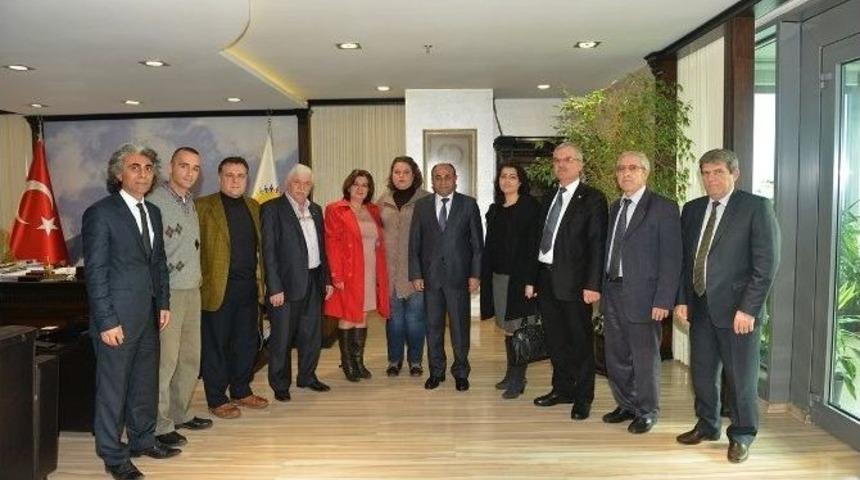 Trakyalılardan Başkan Arslan&rsquo;a Ziyaret