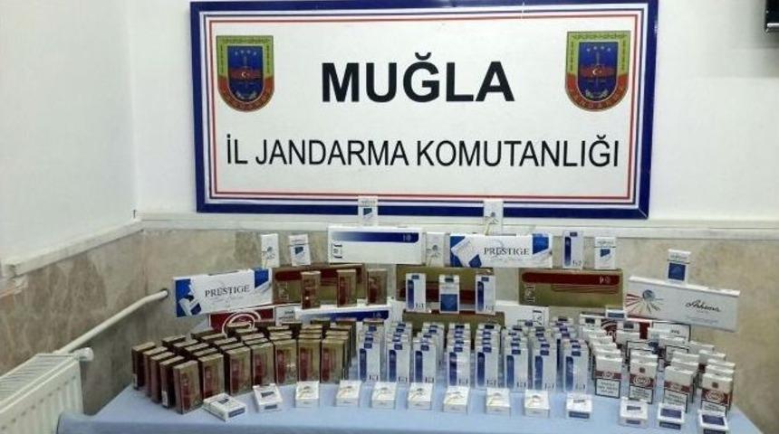 Akyaka&rsquo;da Ka&ccedil;ak Sigara Operasyonu