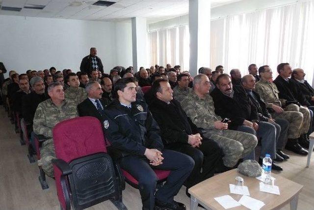 Kaymakam Zadeleroğlu Korucularla Bir Araya Geldi