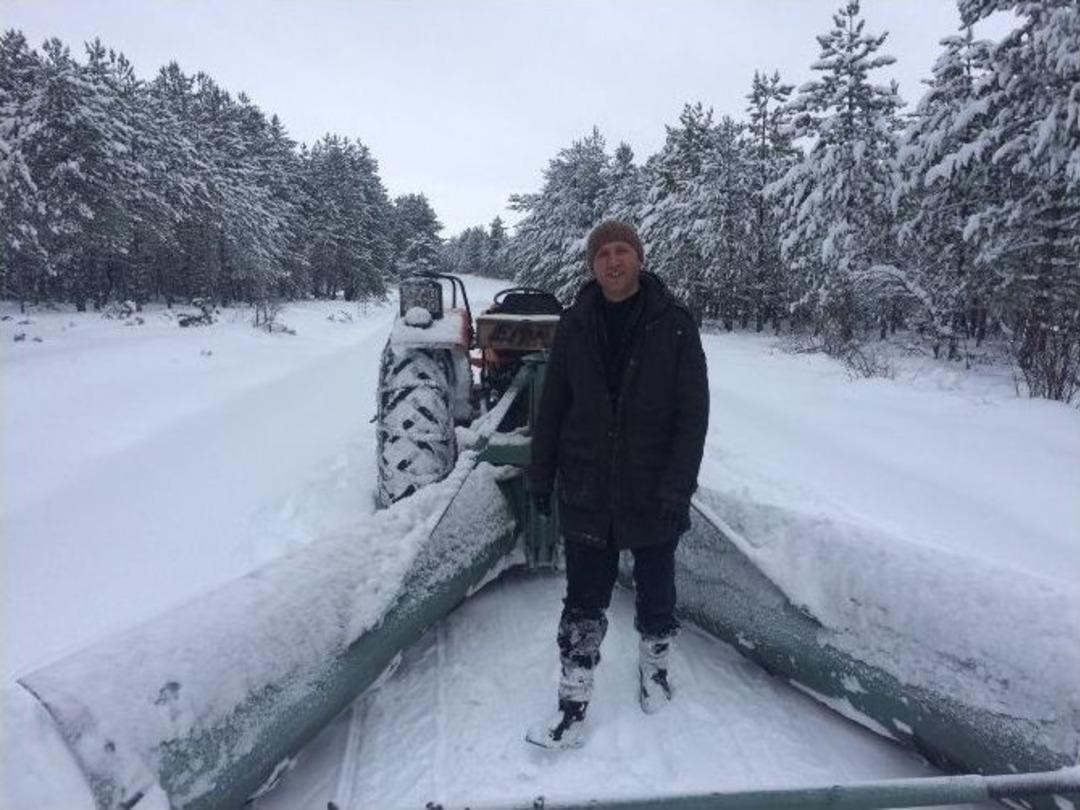 Bu Da Muhtarın Kar K&uuml;reme Aracı