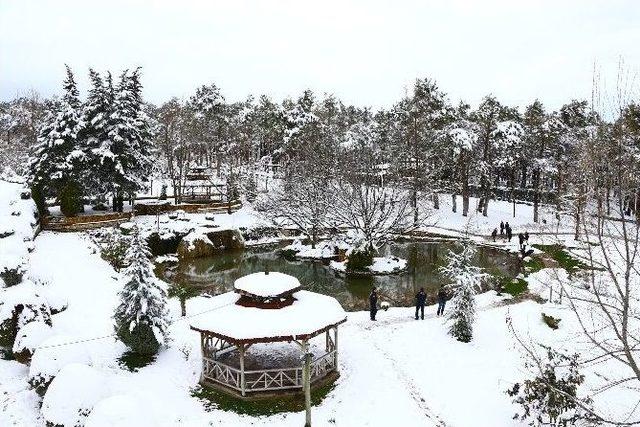 Denizli’de Vatandaşlar Karın Tadını Çıkardı