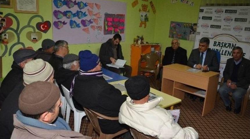 Başkan &Ouml;zg&uuml;ven, Mahalle Ziyaretlerini S&uuml;rd&uuml;r&uuml;yor