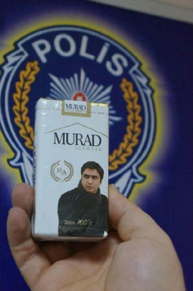 Kaçak Sigaralara Üzerinde 'murad Alamdar' Baskısı