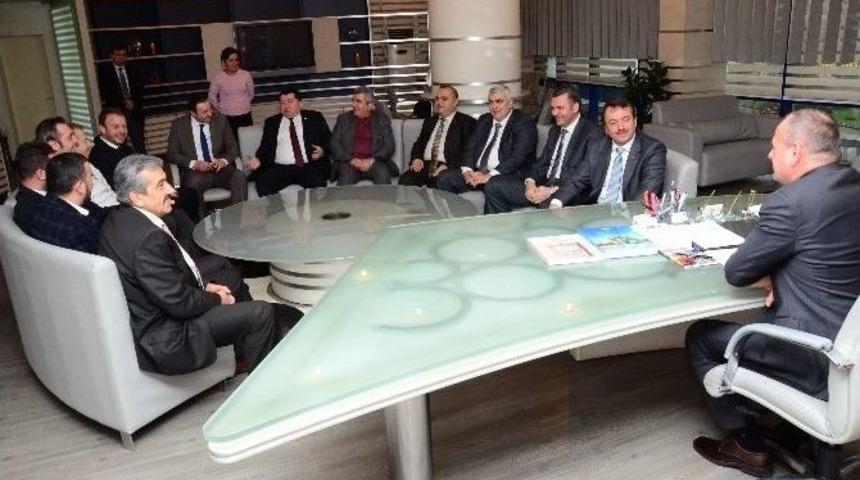 M&uuml;siad İl Y&ouml;netiminden Başkan Keleş&rsquo;e Ziyaret