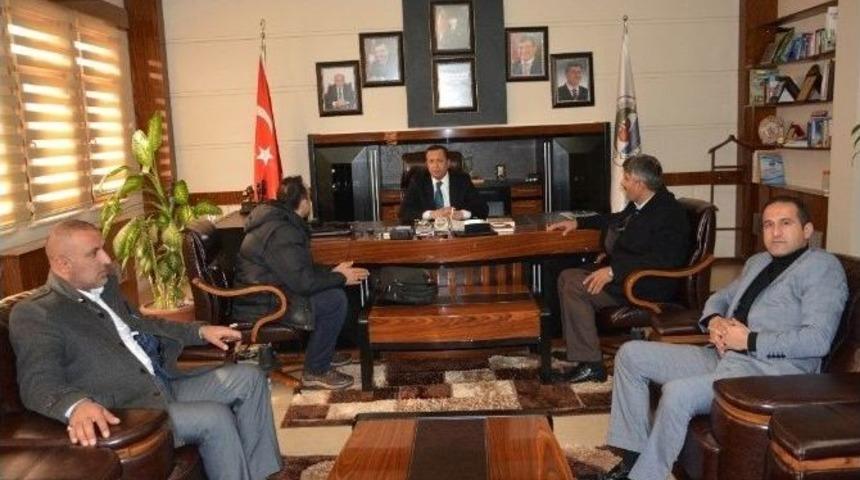 Diliskelesi Amat&ouml;r Balık&ccedil;ılar Derneği&rsquo;nden Başkan Toltar&rsquo;a Ziyaret