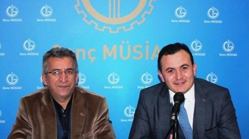 M&uuml;siad Konya Şube Başkanı Şimşek Gen&ccedil;lerle Buluştu