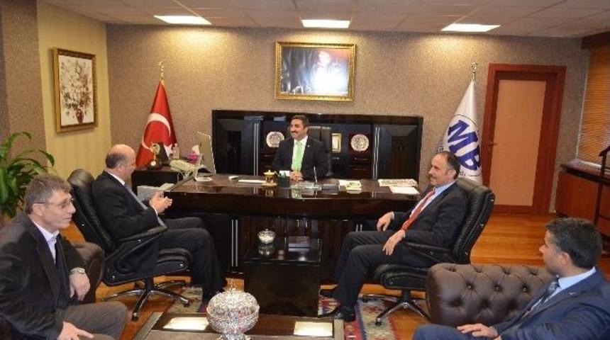 Başkan Torun&rsquo;dan Defterdar Atılğan&rsquo;a Ziyaret