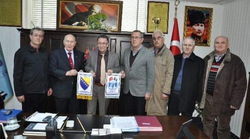 Bosna Hersek Fahri Başkonsolosu&rsquo;ndan Başkan Saka&rsquo;ya Ziyaret