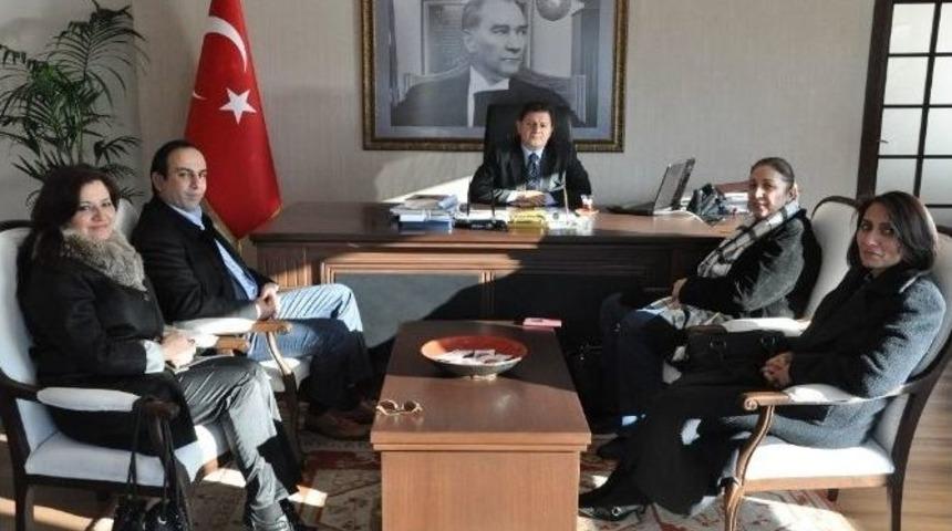 Ak Parti İl Başkanı K&uuml;lleci&rsquo;den Kaymakam G&ouml;dekmerdan&rsquo;a Ziyaret