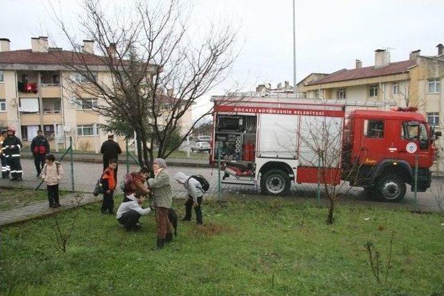 Yemek Yapmaya Çalışan Öğrenciler Evi Yaktı