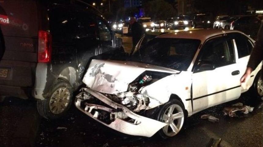 Samsun&rsquo;da Trafik Kazası: 1 Yaralı