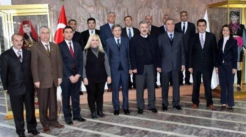 Yeniden Yapılanan Aydın Sgk&rsquo;dan Vali Ayyıldız&rsquo;a Ziyaret