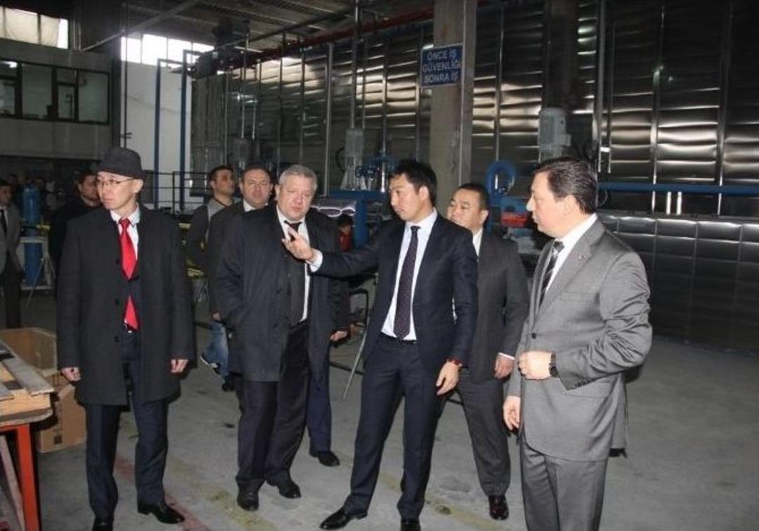 Kırgız Heyet, Bartınlı Sanayicileri Ziyaret Etti