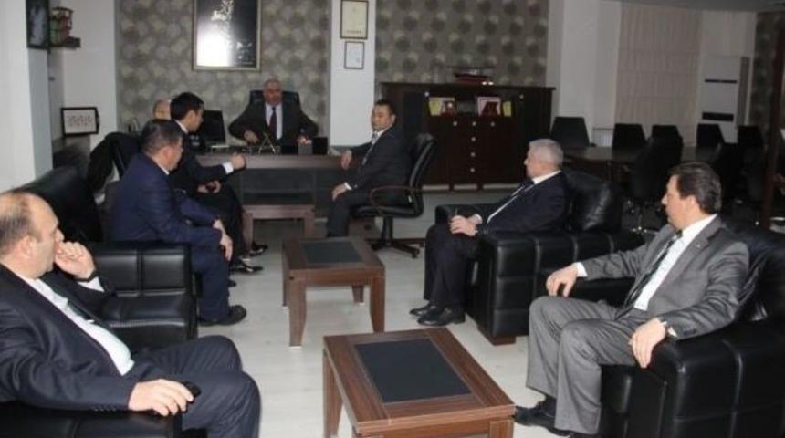 Kırgız Heyetinden Turizm M&uuml;d&uuml;r&uuml;ne Ziyaret