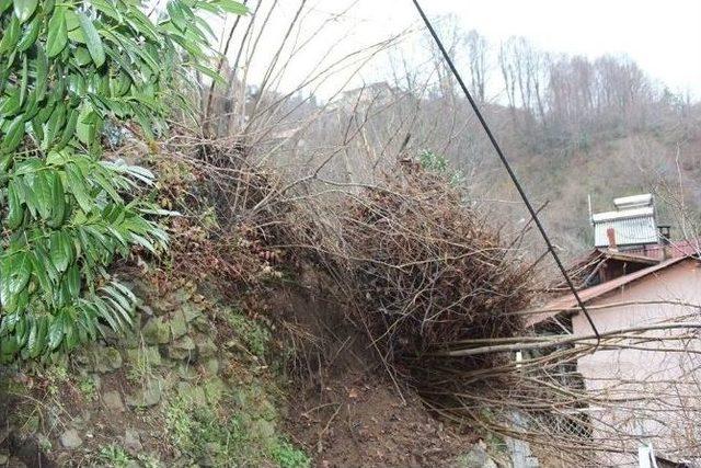 Şahin, Heyelan Bölgesinde İnceleme Yaptı