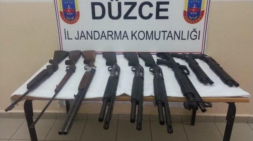 Jandarmadan Av T&uuml;feği Baskını